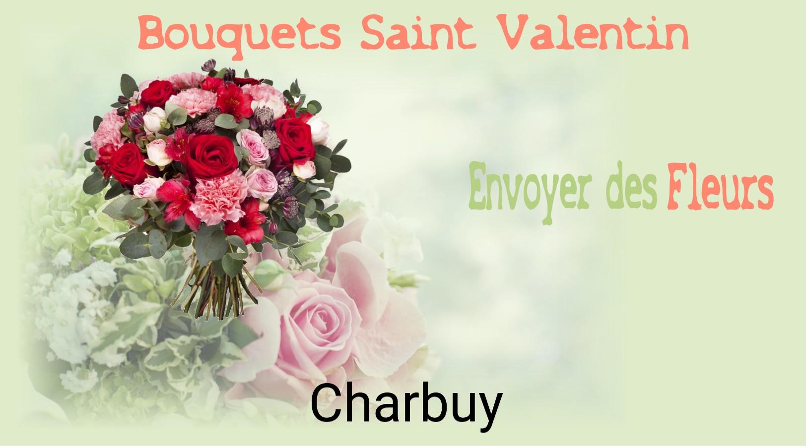 Roses de Saint-Valentin livrées à Charbuy